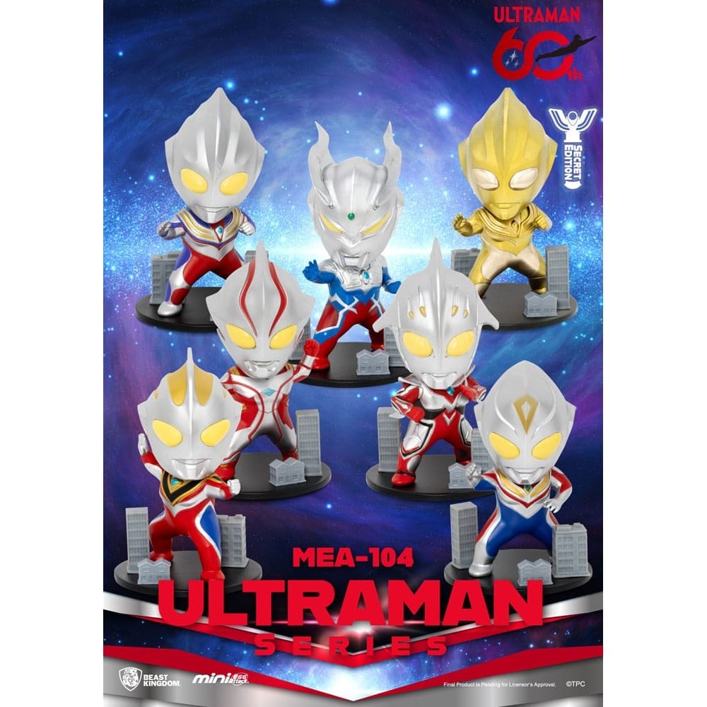 Ultraman assortiment figurines Mini Egg Attack Blind Box Ultraman Series 2 9 cm - Ultraman