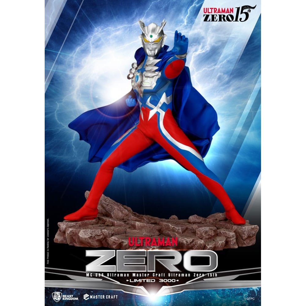 Ultraman statuette Master Craft Ultraman Zero 15th 41 cm - Ultraman