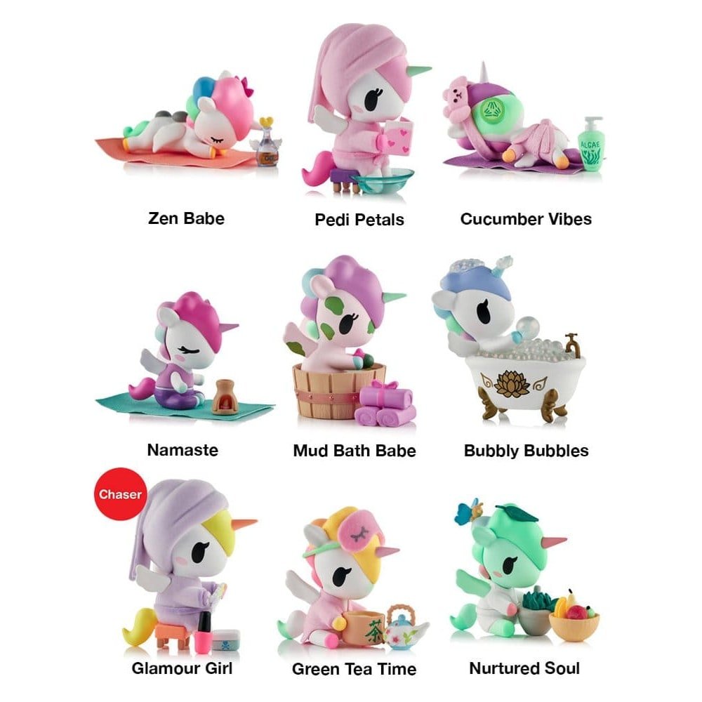 Unicorno assortiment figurines Blind Box Spa Day 7 cm (8) - Unicorno