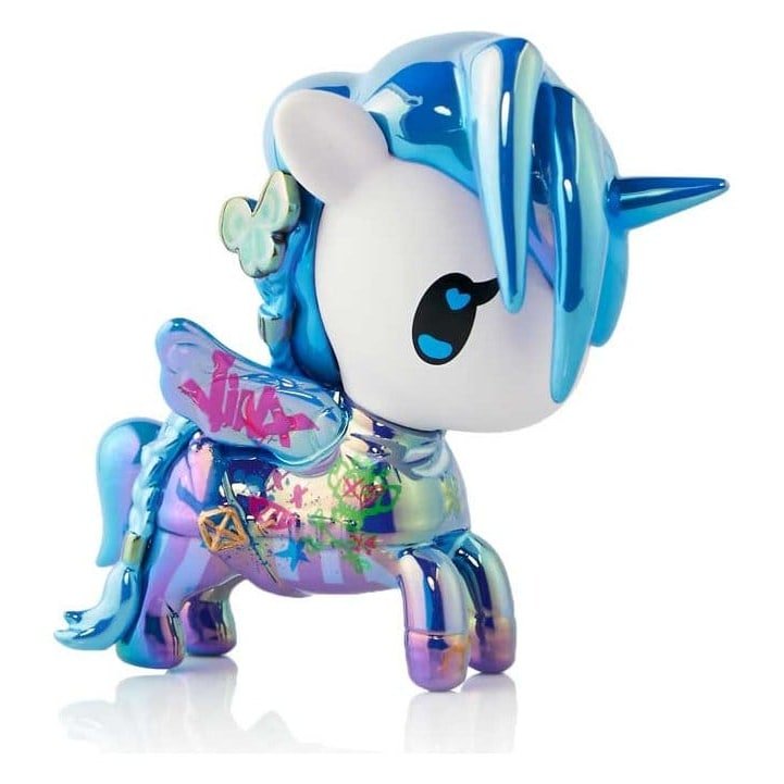 Unicorno x Arcane Window Box figurine Blue Mayhem JINX (Special Edition) 7 cm - Unicorno