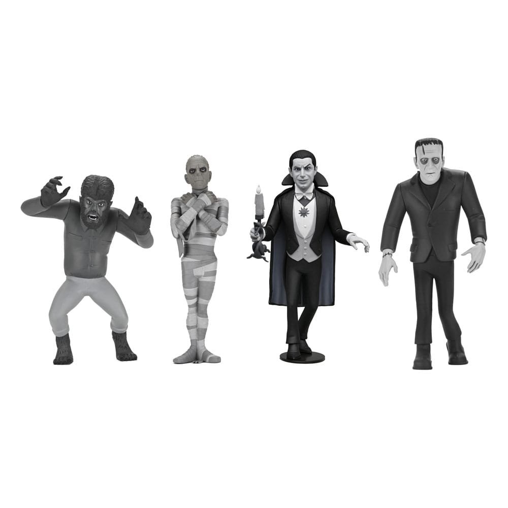 Universal Monsters Toony Terrors assortiment figurines 15 cm Silver Screen Editi - Universal Monsters