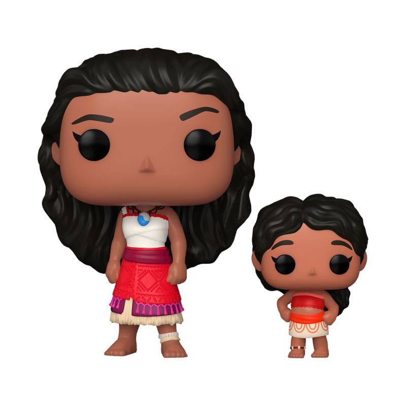 Vaiana : La Légende du bout du monde 2 POP! & Buddy Vinyl figurine Moana & Littl - Vaiana, la Légende du Bout du Monde