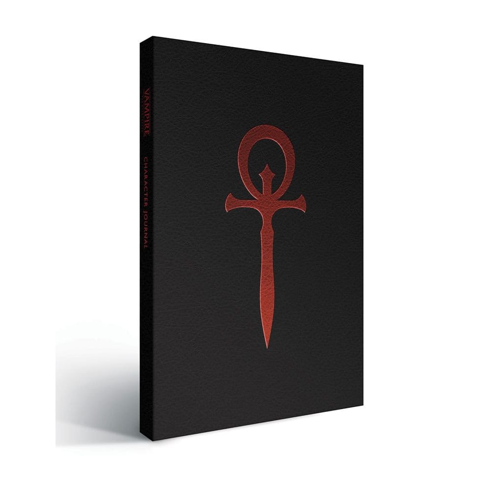Vampire: The Masquerade 5th Edition RPG JournalExpanded Character Sheet Journal - Vampire : La Mascarade