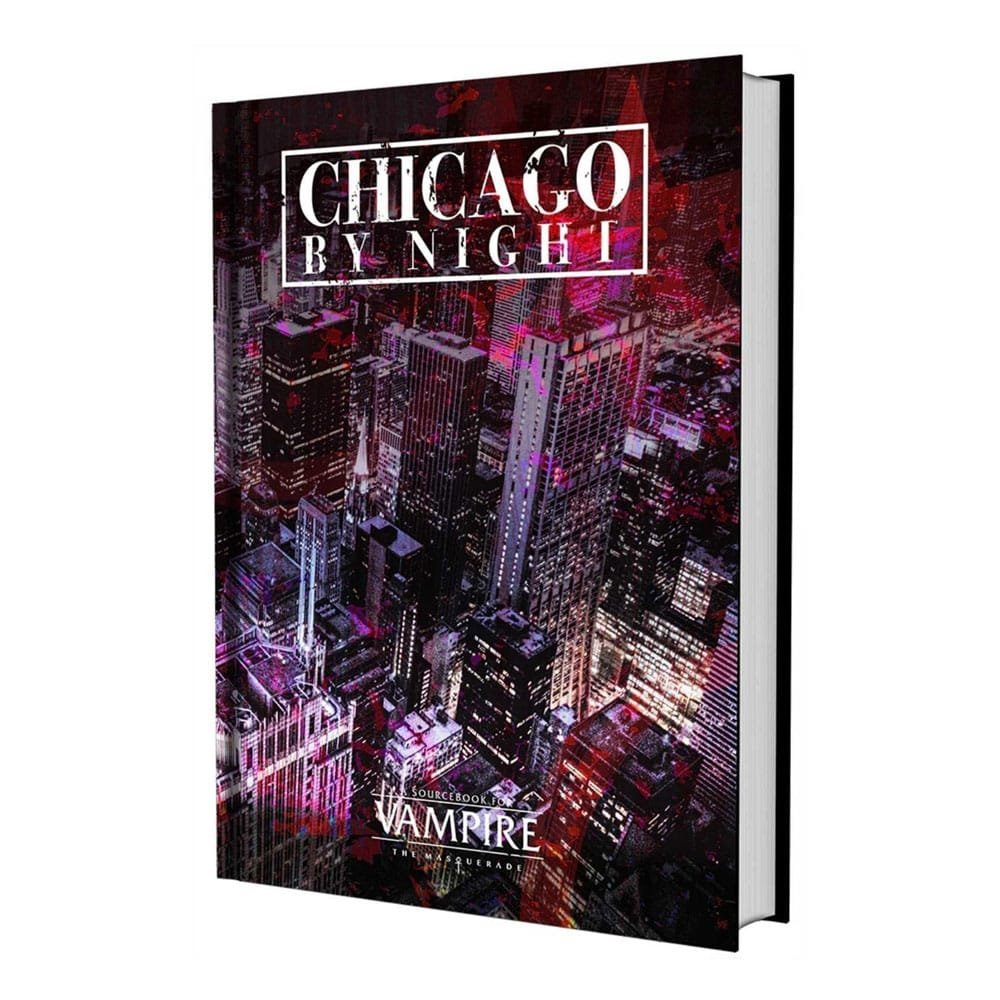 Vampire: The Masquerade 5th Edition RPG livre Chicago By Night Sourcebook *ANGLA - Vampire : La Mascarade