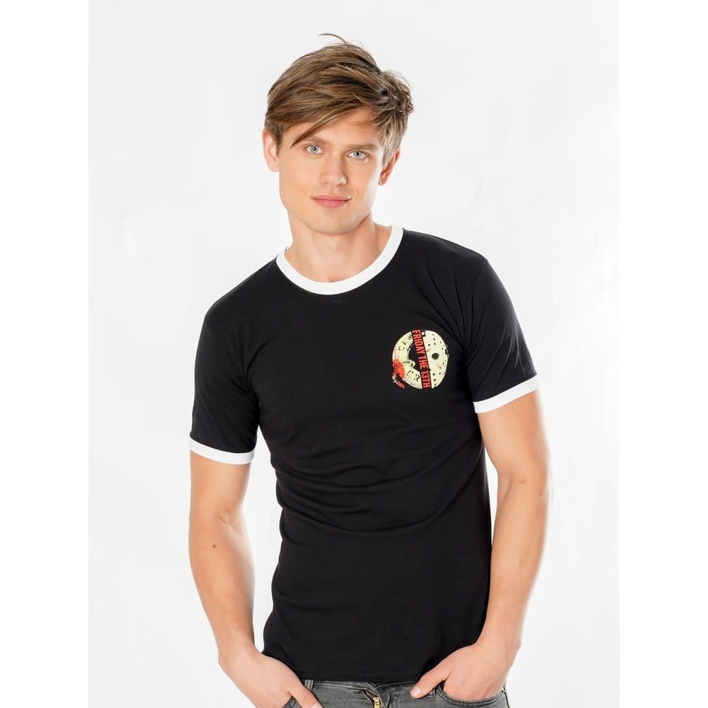 Vendredi 13 T-Shirt Life Ring Mask Reverse (S)