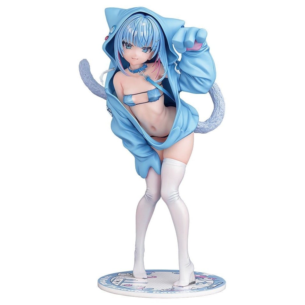 Virtual illustrator Kanzarin figurine PVC 1/6 kanzarin-chan: Cat-Eared Hoodie Ve - original-character - Goodies