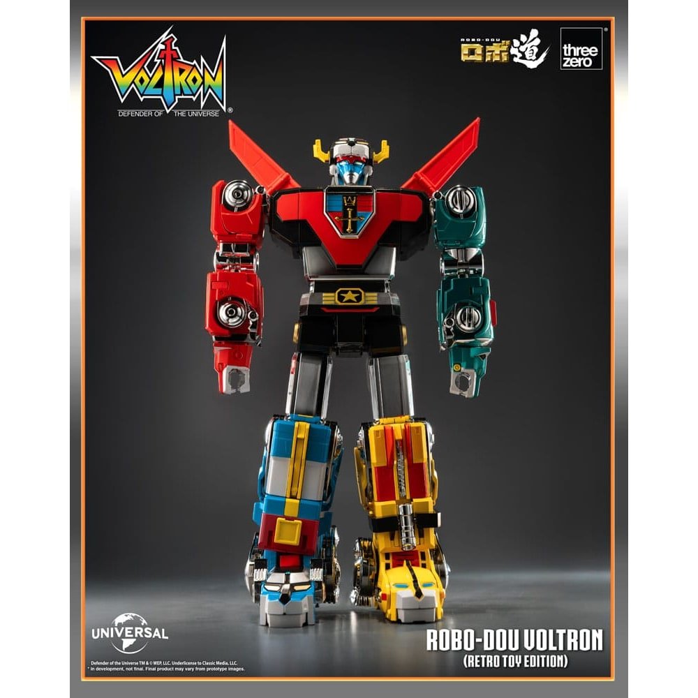 Voltron: Defender of the Universe figurine Robo-Dou Voltron Retro Toy Edition 27