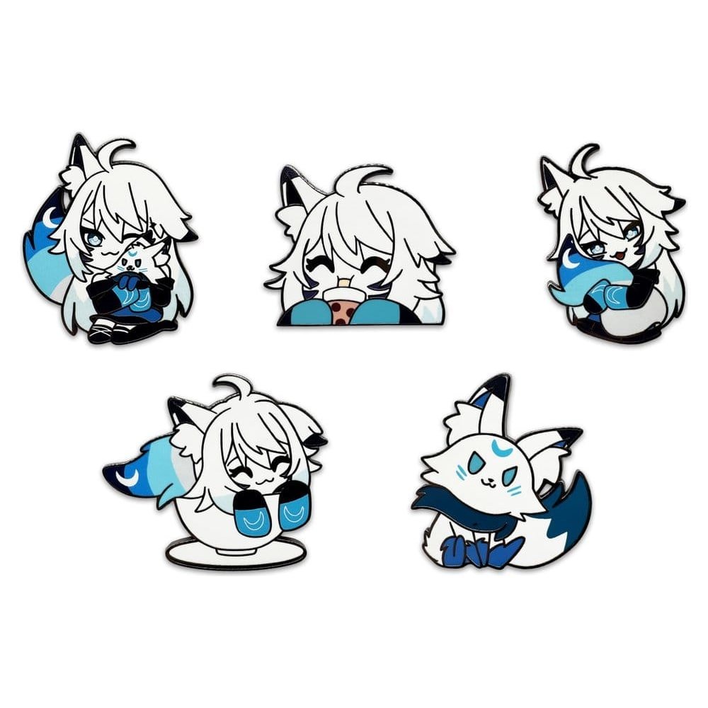 VTuber présentoir pin's Set MysticLight 3 cm(6)