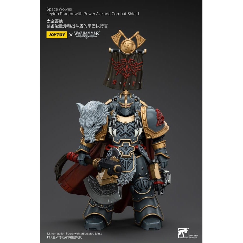 Warhammer The Horus Heresy figurine 1/18 Space Wolves Legion Praetor with Power - warhammer - Goodies
