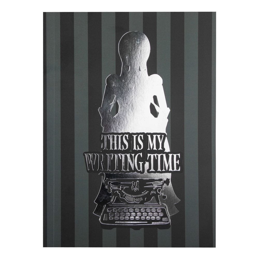 Wednesday carnet This Is My Writing Time Black