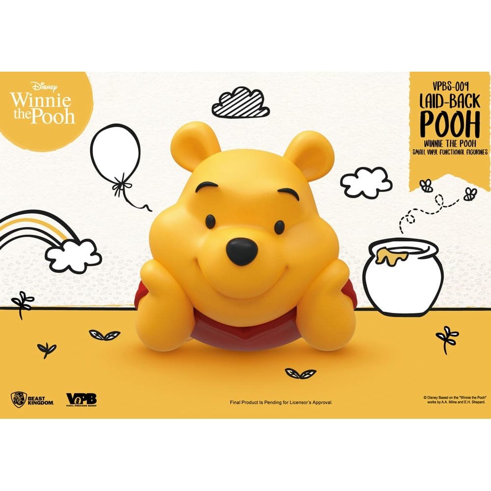 Winnie The Pooh Small Vinyl Piggy Bank tirelire Décontracté Winnie 26 cm - type-tirelires