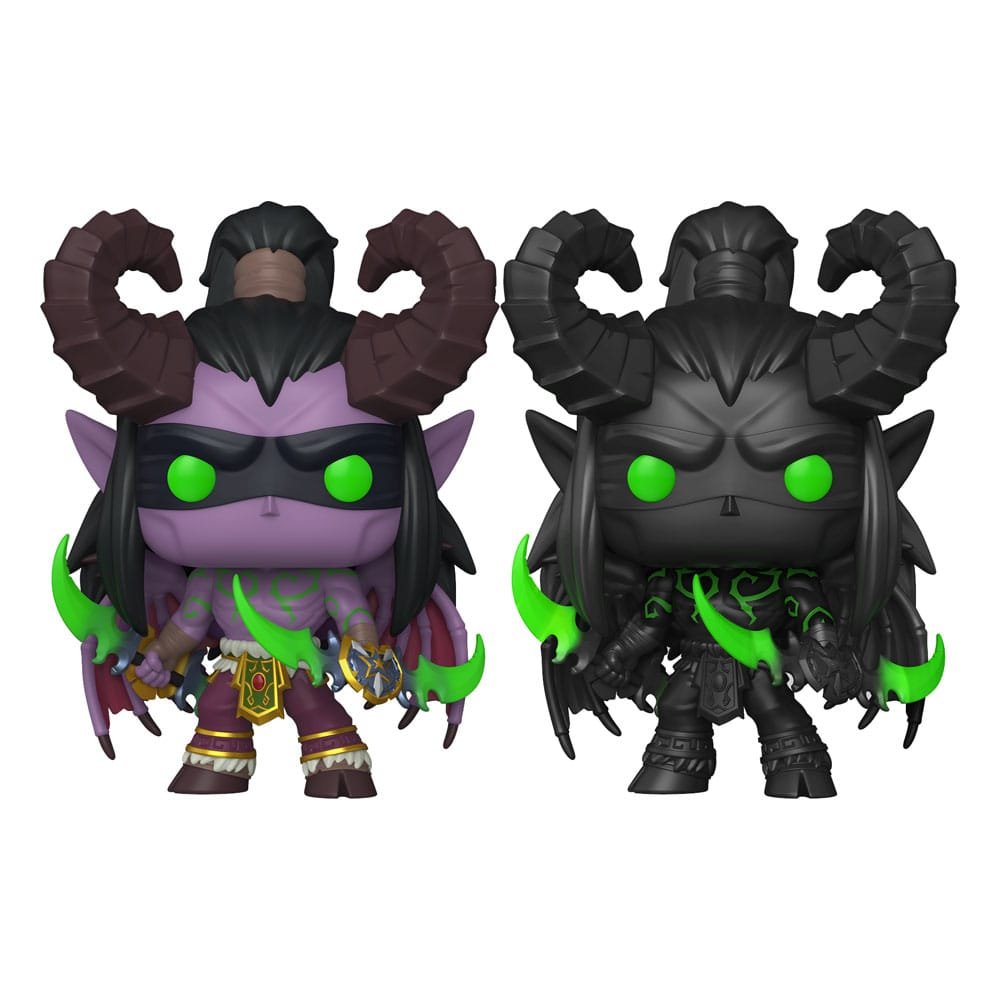 World of Warcraft assortiment POP! Games Vinyl figurine Illidan w/CH 9 cm (6) - World of Warcraft