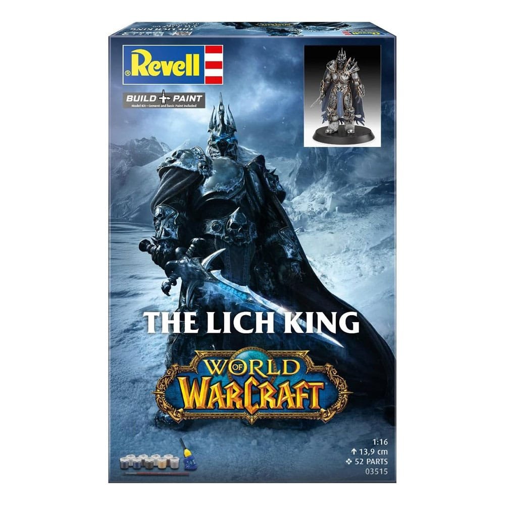 World of Warcraft kit complet maquette 1/16 The Lich King 13 cm - type-maquettes