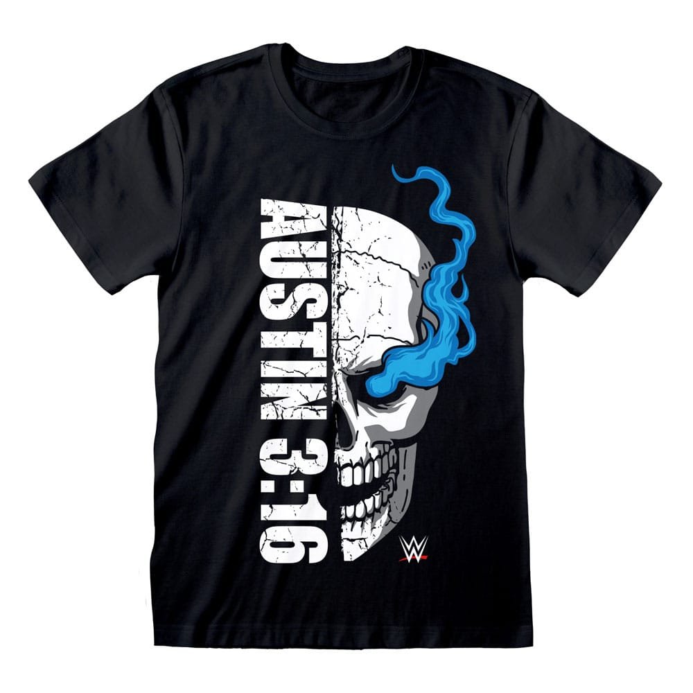 WWE T-Shirt Austin 3:16 Skull - cat-vetements-textile