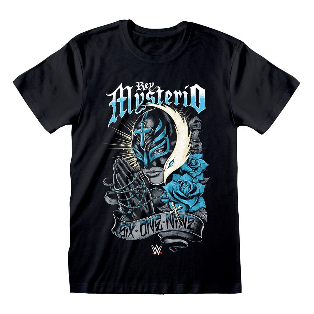 WWE T-Shirt Rey Mysterio - cat-vetements-textile