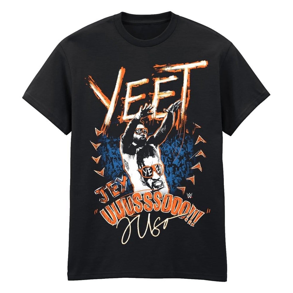WWE T-Shirt Yeet Black (L)