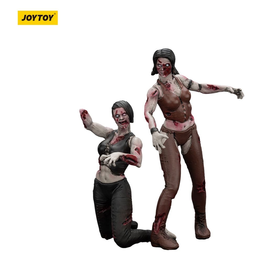 Zombie pack 2 figurines Dark Source Female wrestlers 8 cm - zombies - Goodies