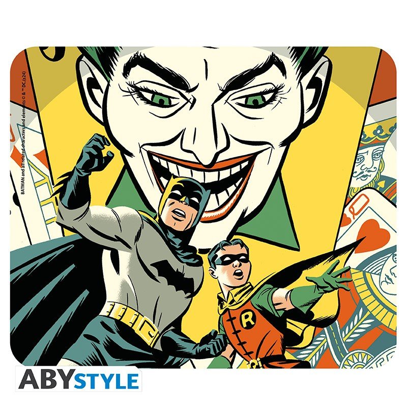 DC COMICS - Tapis de souris souple - "Batman et Robin" - type-tapis