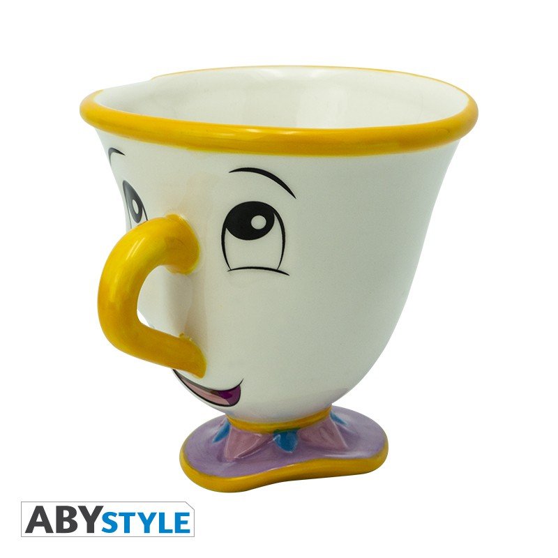 DISNEY - Mug 3D - La Belle et la Bête - Zip - cat-mugs-gouter
