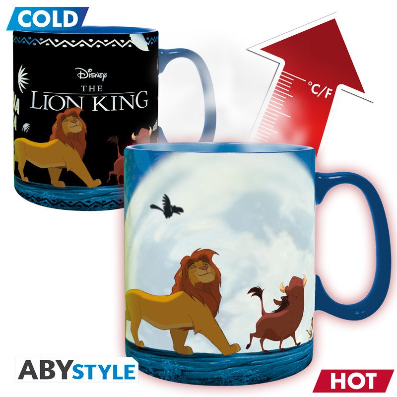 DISNEY - Mug Heat Change - 460 ml - Le Roi Lion - boite carton - type-mugs-tasses