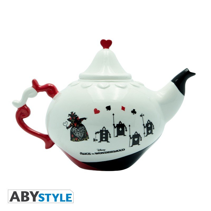 DISNEY - Théière - Alice au Pays des Merveilles - Reine de Coeur - type-porte-cles