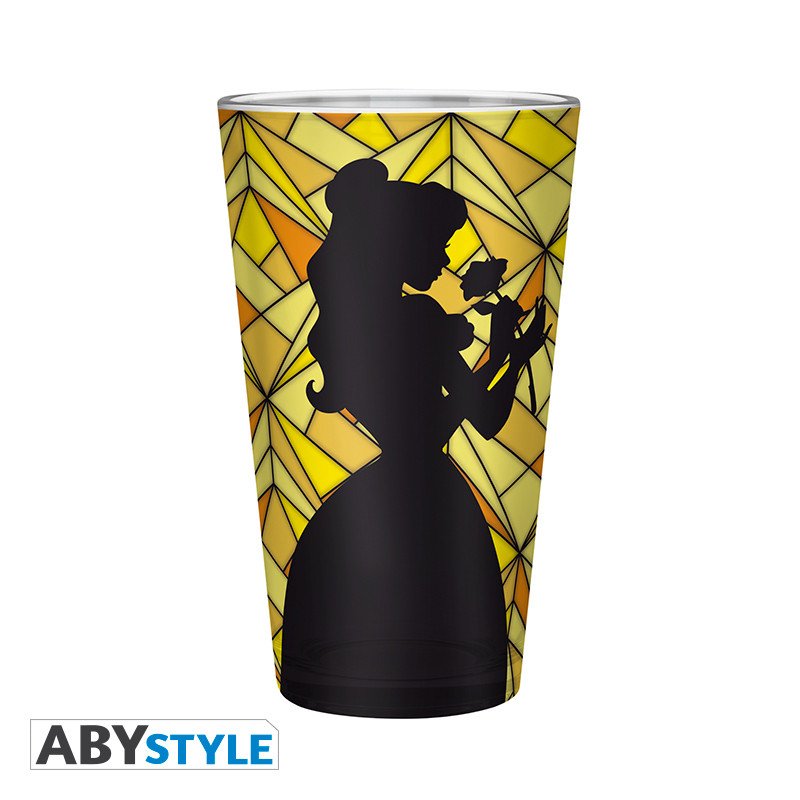 DISNEY - Verre XXL - 400 ml - La Belle et la Bête : Belle - type-verres-sous-verres