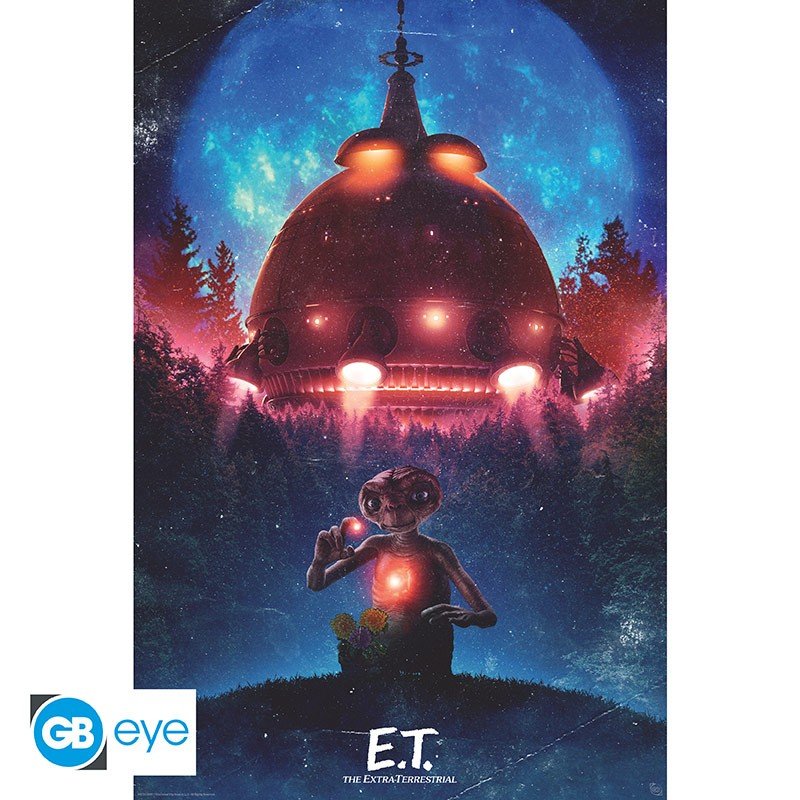 E.T. - Poster Maxi 91,5x61 - Vaisseau - E.T. l´extra-terrestre