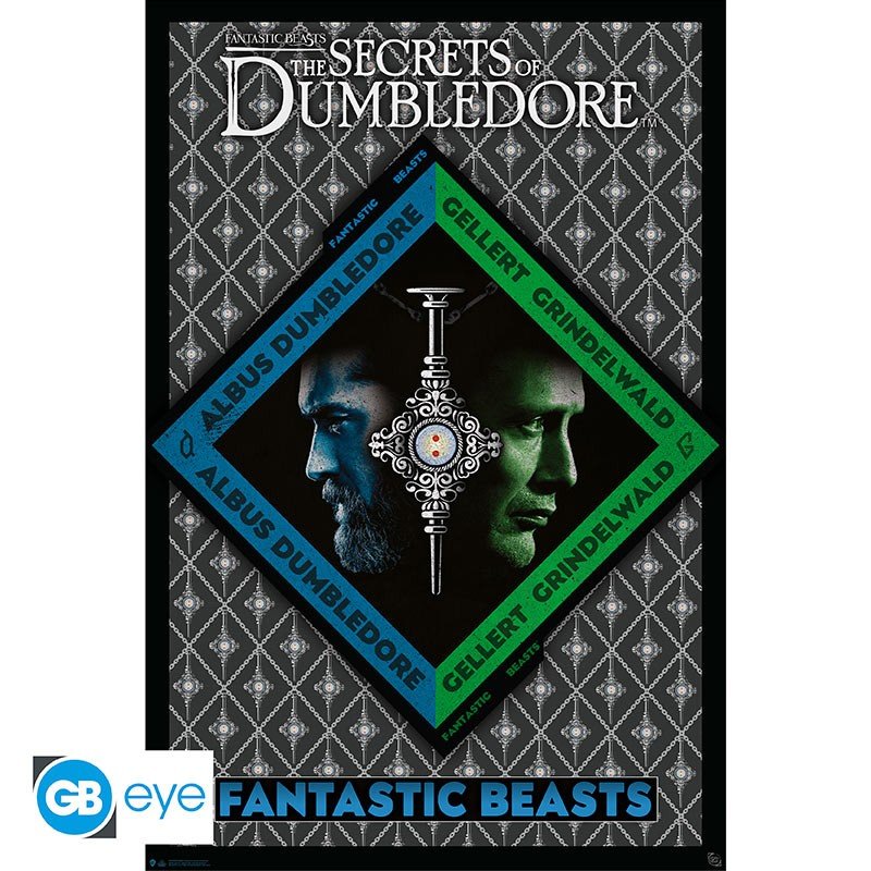 FANTASTIC BEASTS - Poster Maxi 91,5x61 - Dumbledore vs Grindelwald - Les animaux fantastiques