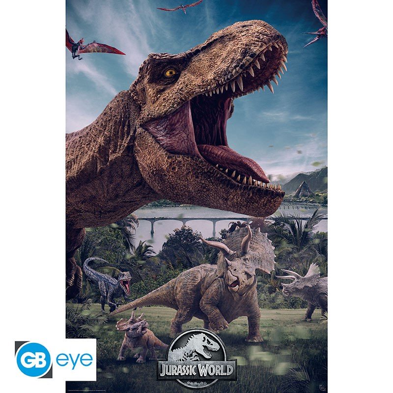 JURASSIC WORLD - Poster Maxi 91,5x61 - World - type-posters-wallscrolls