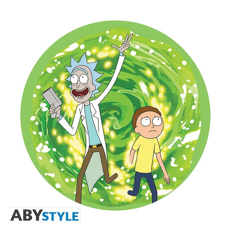 RICK AND MORTY - Tapis de souris souple - Portail - type-tapis-de-jeu