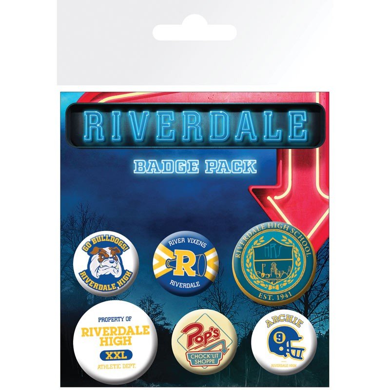 RIVERDALE – Pack de Badges – Mix - Riverdale