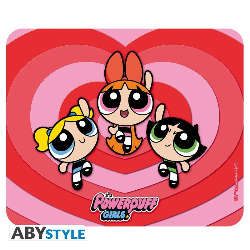SUPER NANAS - Tapis de souris souple - Belle, Bulle & Rebelle - Les Super Nanas