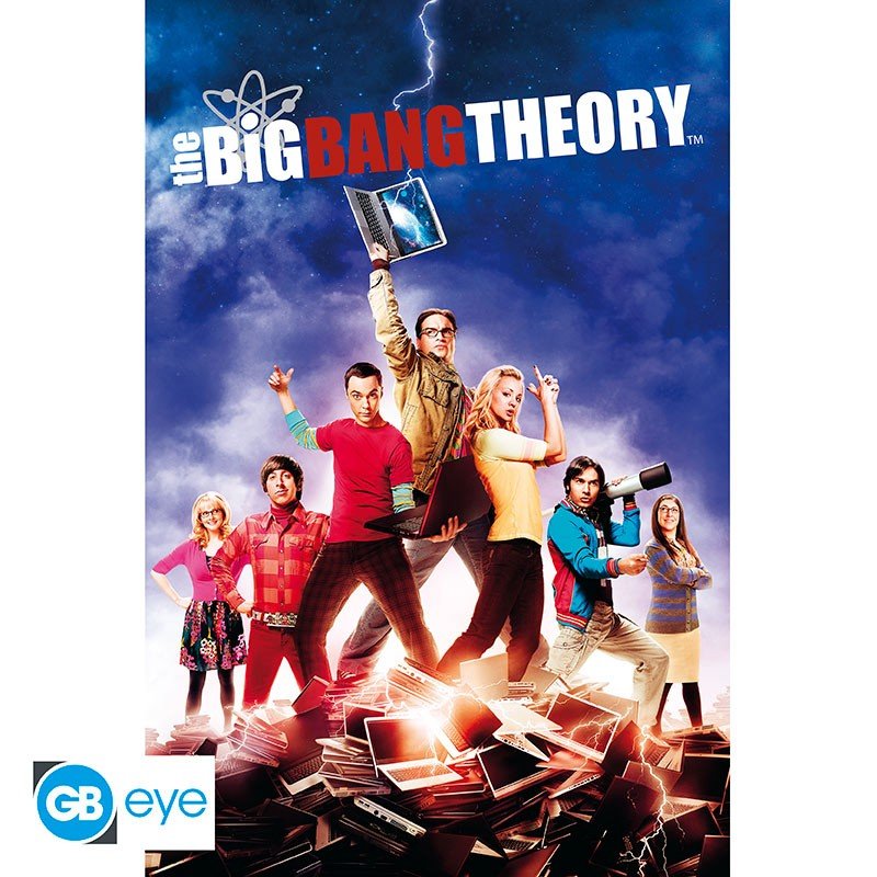 THE BIG BANG THEORY - Poster Maxi 91,5x61 - Casting - The Big Bang Theory