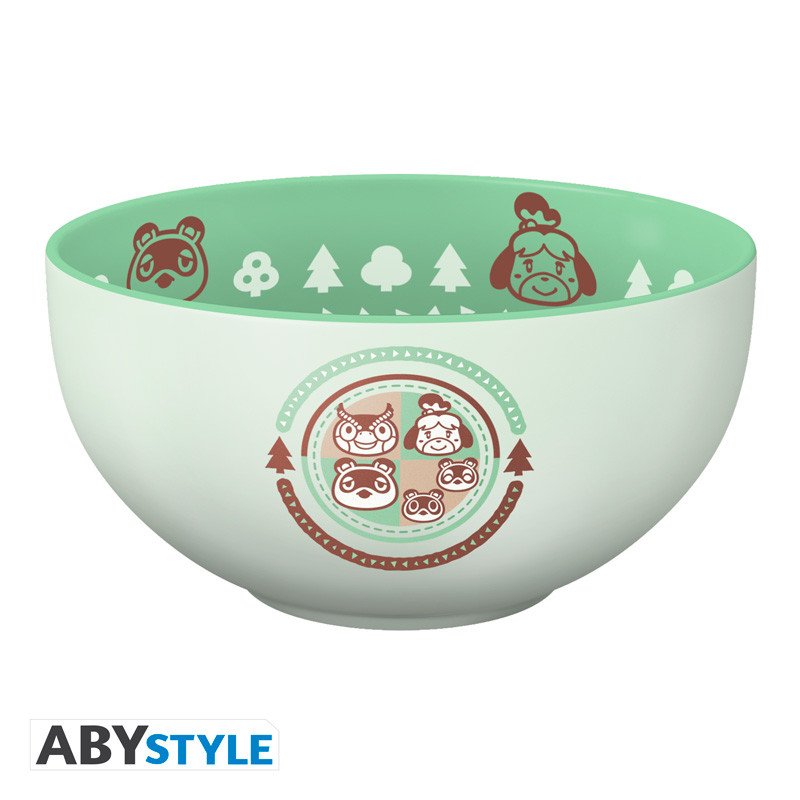 ANIMAL CROSSING - Bol - 600 ml - "Personnages" - boîte carton - Animal Crossing
