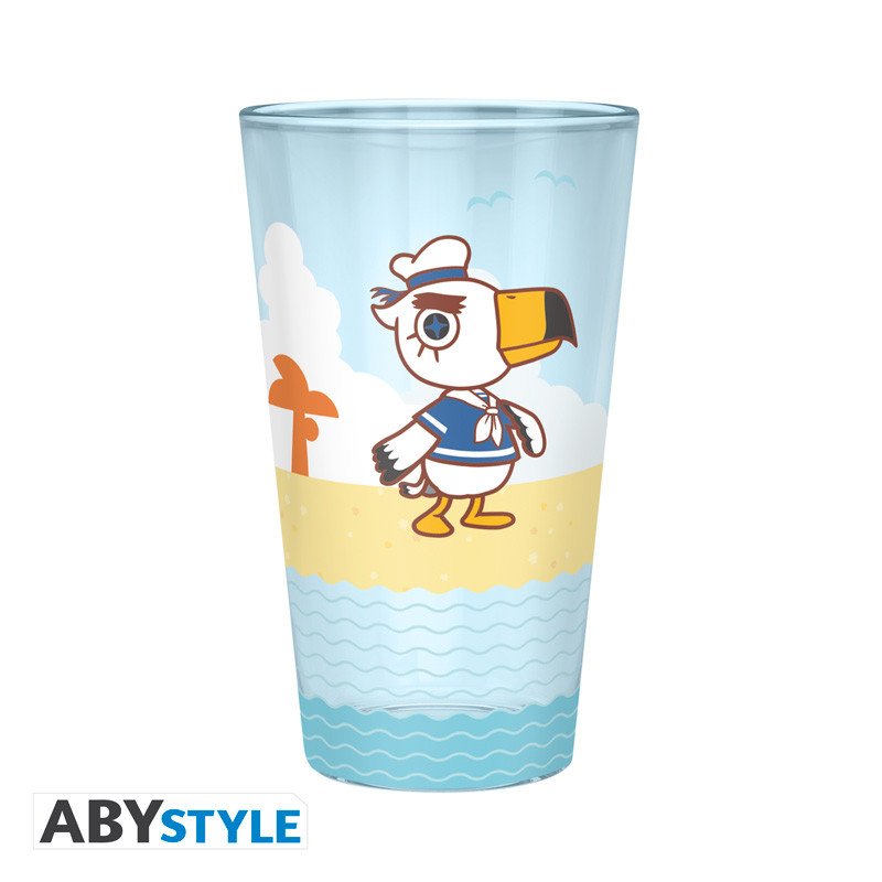 ANIMAL CROSSING - Verre XXL - 400 ml -"Personnages de la Plage" - type-verres-sous-verres
