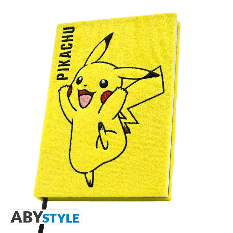 POKEMON - Cahier A5 Premium "Pikachu peluche" - pokemon - Goodies