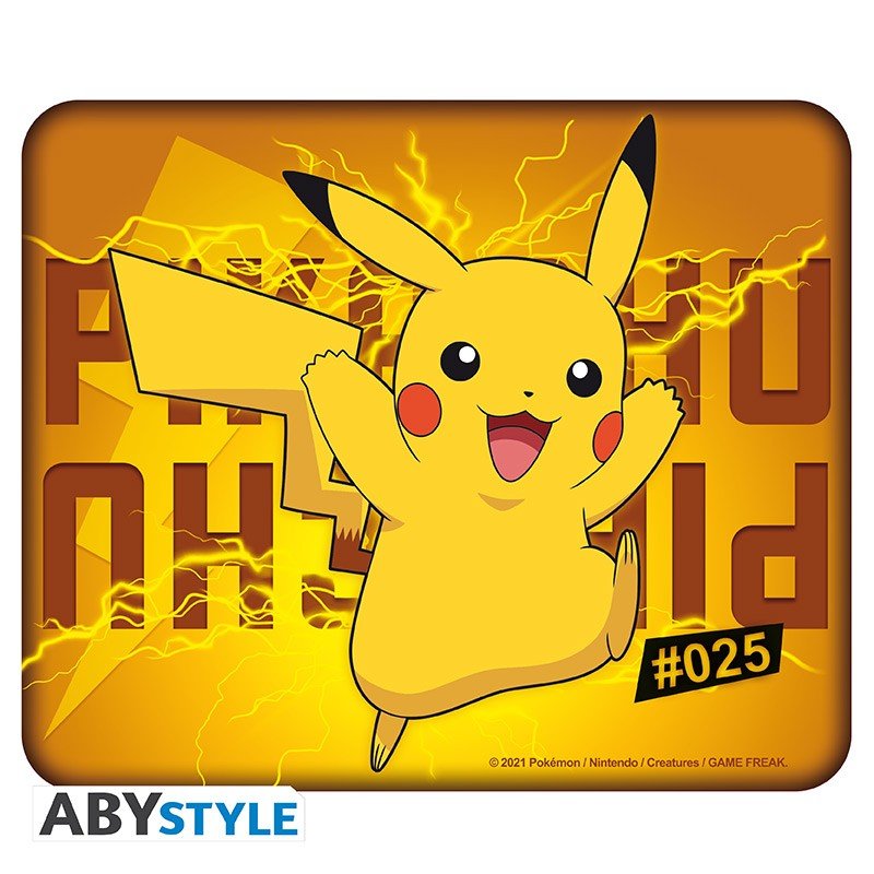 POKEMON - Tapis de souris souple - Pikachu - type-tapis