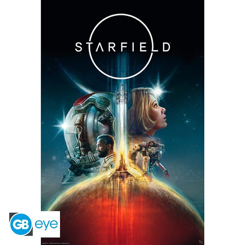 STARFIELD - Poster Maxi 91,5x61 - "Voyage dans l'espace" - Starfield