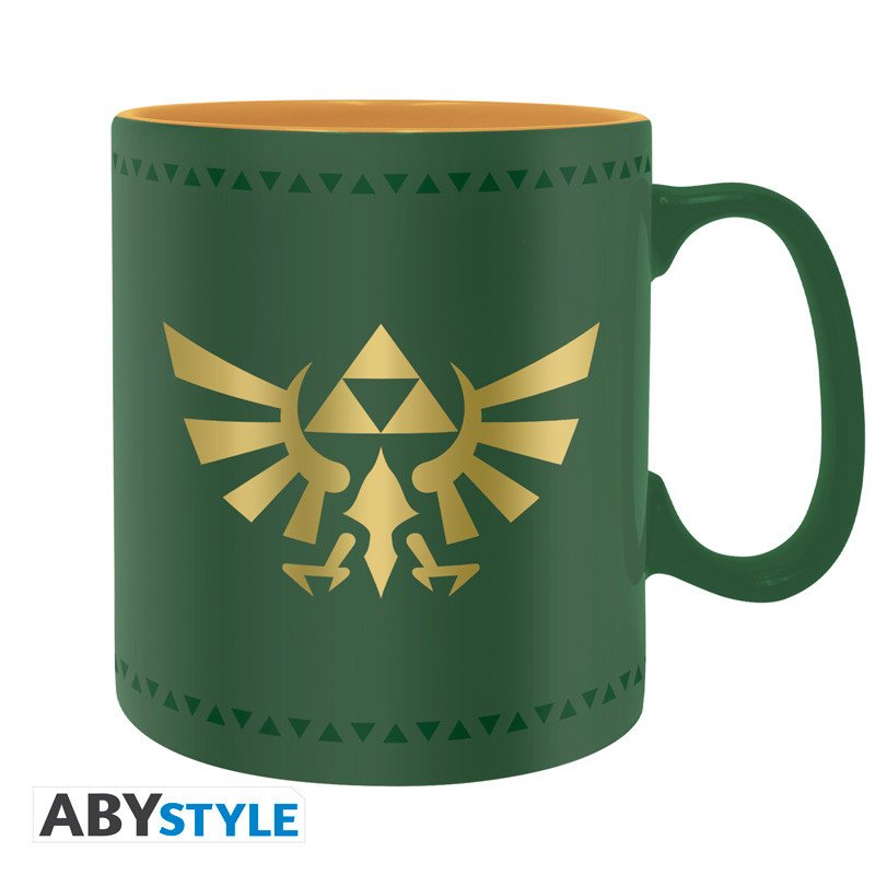 THE LEGEND OF ZELDA - Mug - 460 ml - Insigne d'Hyrule- carton - The Legend of Zelda