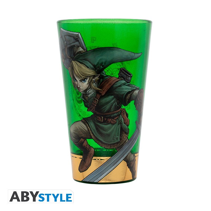 THE LEGEND OF ZELDA - Verre XXL Premium - 400 ml - Link boîte - type-verres-sous-verres