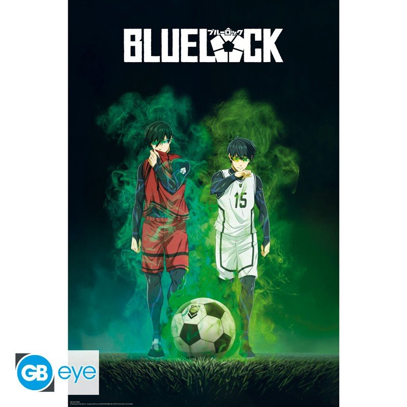 BLUE LOCK - Poster Maxi 91,5x61 FSC MIX - Isagi vs Rin - blue-lock - Goodies