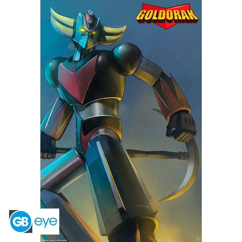 GRENDIZER - Poster Maxi 91,5x61 - Goldorak & Astéro haches - grendizer-goldorak - Goodies