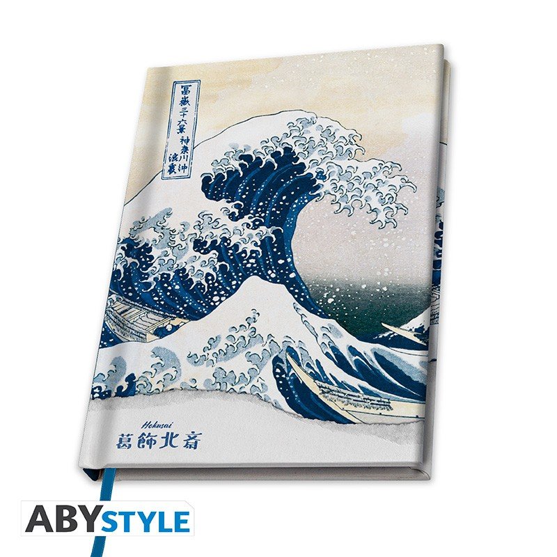 HOKUSAI - Cahier A5 "Grande Vague" - Hiroshige