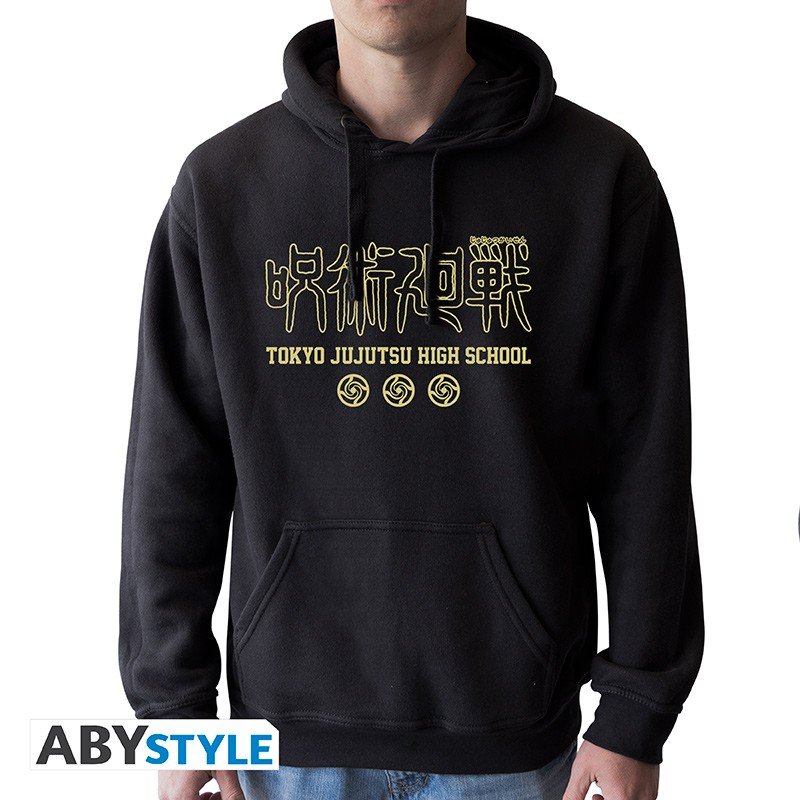 JUJUTSU KAISEN - Sweat - "Tokyo Jujutsu High" homme sans zip black - jujutsu-kaisen - Goodies