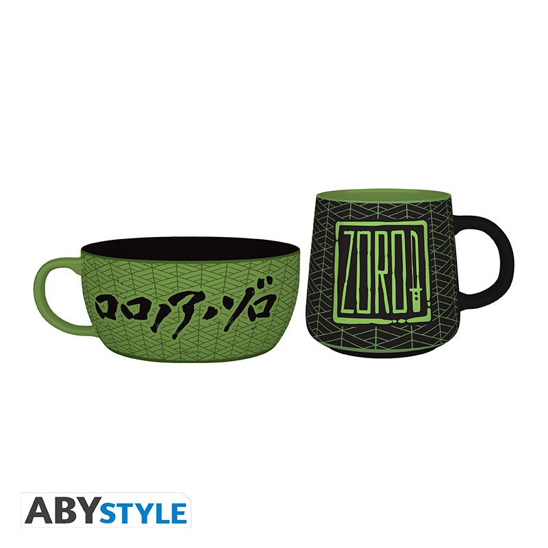 ONE PIECE - Set Petit Déjeuner Mug + Bol - Zoro - Mugs & tasses