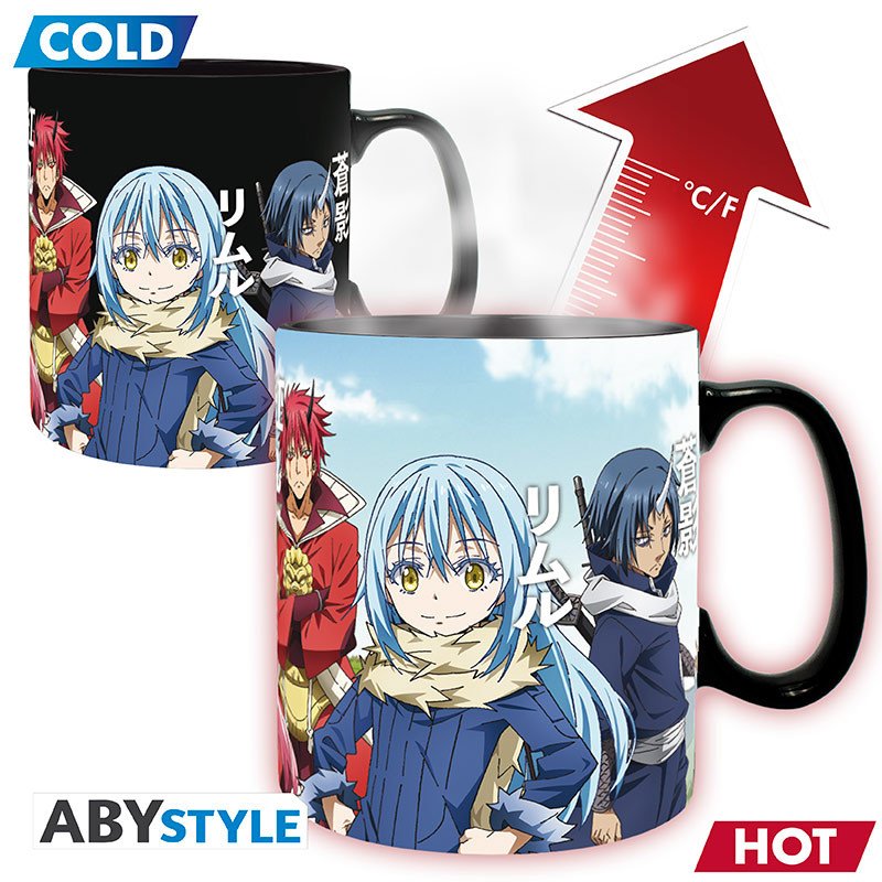 SLIME - Mug Heat Change - 460 ml - Groupe - moi-quand-je-me-reincarne-en-slime - Goodies