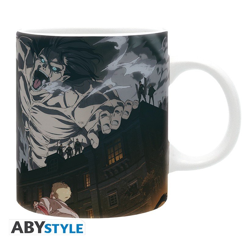 ATTACK ON TITAN - Mug - 320 ml - S4 key art - subli - attaque-des-titans - Goodies