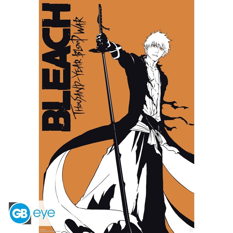 BLEACH TYBW - Poster Maxi 91,5x61 - Ichigo - bleach - Goodies