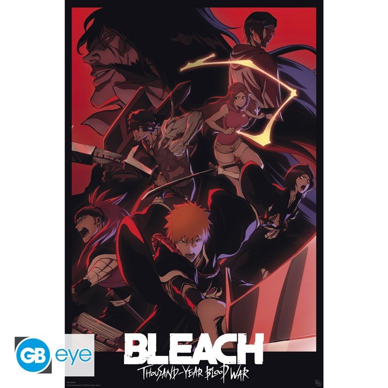 BLEACH TYBW - Poster Maxi 91,5x61 FSC MIX - Key Art Groupe - bleach - Goodies