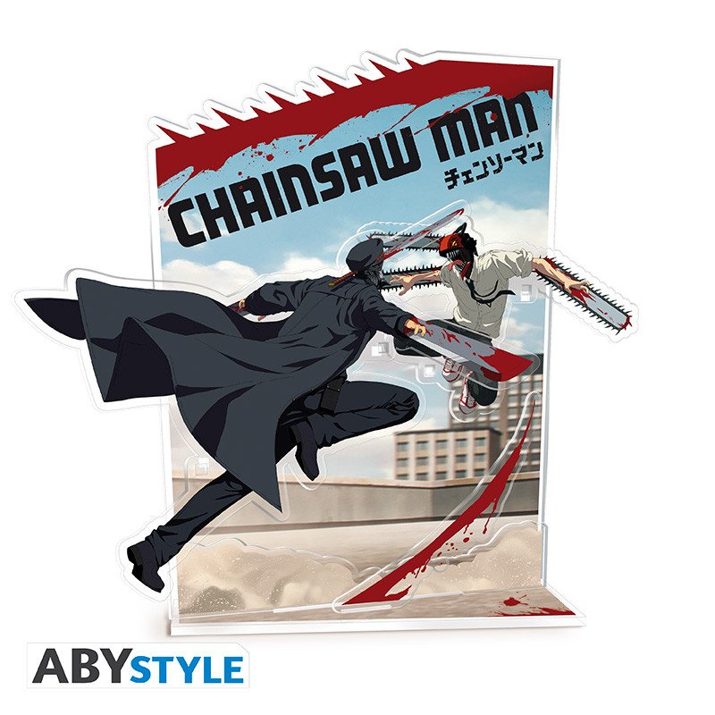 CHAINSAW MAN - Acryl® Diorama - Denji vs démons - chainsaw-man - Goodies
